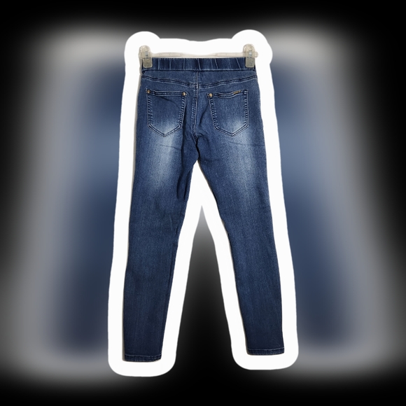 Bebe Blue Pull Up leggings size 27 - Picture 3 of 4